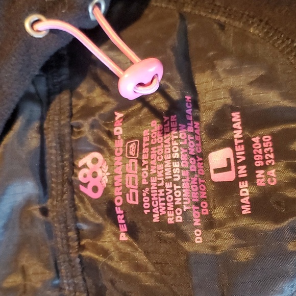686 Women's Zip Up Hoodie - Picture 6 of 6